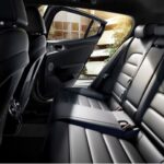 Kia stinger sedan 1st generation facelifted full rear seats view