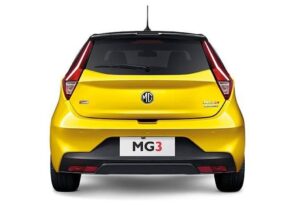 MG 3 Hatchback 2nd Generation 2nd facelift full rear view