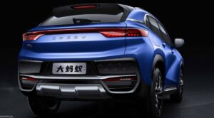 chery EQ5 Electric SUV 1st Generation full rear view