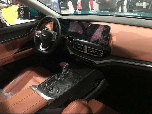 chery EQ5 electric SUV 1st Generation beautiful real interior view