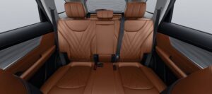 chery tiggo 8 pro suv 1st gen facelifted Rear seats view