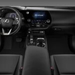 lexus NX SUV 2nd Generation front cabin interior view