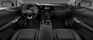 lexus NX SUV 2nd Generation front cabin interior view
