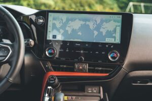 lexus NX SUV 2nd Generation infotainment screen close view