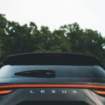 lexus NX SUV 2nd Generation rear close view