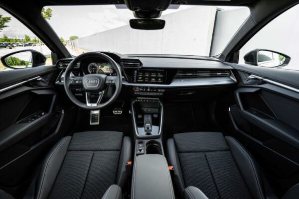 Audi A3 Sedan 4th Generation front cabin interior view