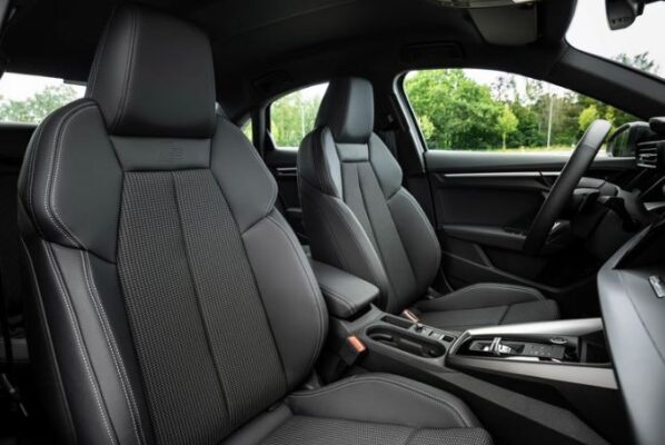 Audi A3 Sedan 4th Generation front seats view