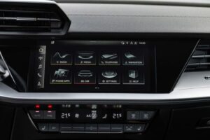 Audi A3 Sedan 4th Generation infotainment screen view