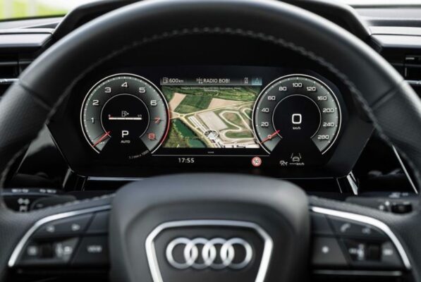 Audi A3 Sedan 4th Generation instrument cluster view