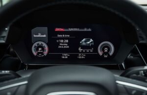 Audi A3 Sedan 4th Generation instrument cluster with information view