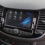 Chevrolet Trax Crossover 1st Generation facelift infotainment screen close view