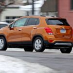 Chevrolet Trax Crossover 1st Generation facelift side and rear view