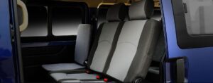 DFSK Price C37 Mega Van Rear seats view