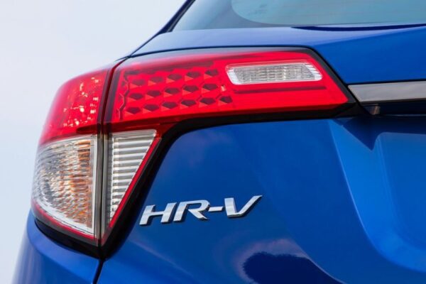 Honda HRV SUV 2nd Generation tail light close view