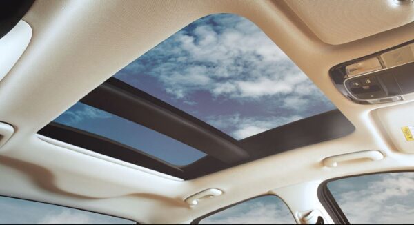 Hyundai Sonata Sedan 8th Generation panoramic sunroof view