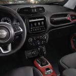 Jeep Renegade SUV 1st Generation Facelifted front cabin interior features view