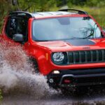 Jeep Renegade SUV 1st Generation Facelifted off road running view