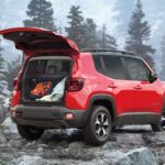Jeep Renegade SUV 1st Generation Facelifted side and rear view