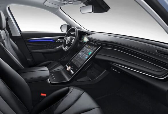 MG MARVEL R EV SUV 1st Generation ambient lighting view