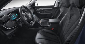 MG MARVEL R EV SUV 1st Generation front seats view