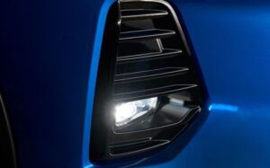Nissan Kicks SUV 1st generation facelifted fog light view