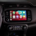 Nissan Kicks SUV 1st generation facelifted infotainment screen view