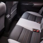 Nissan Kicks SUV 1st generation facelifted rear seats view
