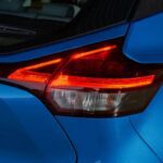 Nissan Kicks SUV 1st generation facelifted taillight view
