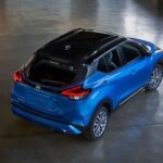 Nissan Kicks SUV 1st generation facelifted upside view