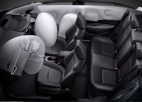 Toyota Corolla Altis Hybrid Sedan 12th Generation air bags
