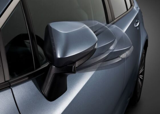 Toyota Corolla Altis Hybrid Sedan 12th Generation electrically adjustable side mirror