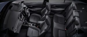 Toyota Corolla Altis Hybrid Sedan 12th Generation full interior view