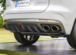 changan Uni K SUV 1st Generation quad exhaust view