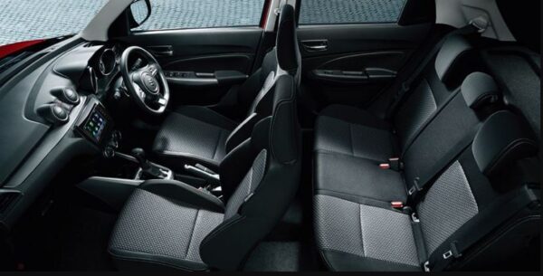 suzuki swift hatchback 3rd generation full interior view