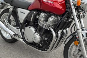 Honda CB1100 Classic Retro Motorbike engine view