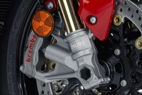 Honda CBR 600RR Heavy Motor Bike brembo brakes view