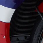 Honda CBR 600RR Heavy Motor Bike cooling system view