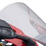 Honda CBR 600RR Heavy Motor Bike windshied view