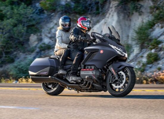 Honda Gold Wing Super Sportbike 6th Generation awesome on road view