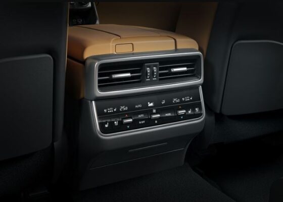Lexus LX SUV 4th Generation Rear air vents