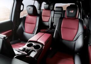 Toyota Land Cruiser SUV J300 Series GR Sport model seats view