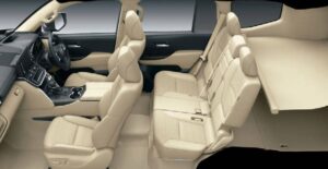 Toyota Land Cruiser SUV J300 Series full interior view