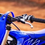 Yamaha YZ450F Motocorss Motorcycle handle grips view