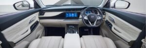 Changan Oshan X7 SUV 1st Generation Front cabin interior view full