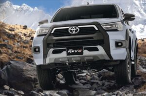 Toyota Hilux Revo Rocco Pickup truck front grille view