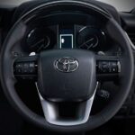 Toyota fortuner Legender 2nd generation facelift steering wheel view