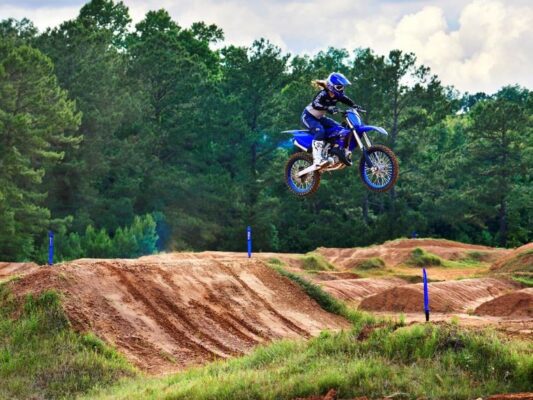 Yamaha YZ125 Motocross Motorcycle awesome view