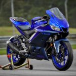 Yamaha YZF R3 Sports bike front and side view