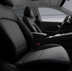 Hyundai Kona EV 1st Generation Pre Faclift front seats view