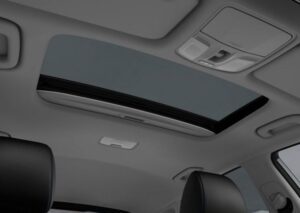 Hyundai Kona EV 1st Generation Pre Faclift sunroof view